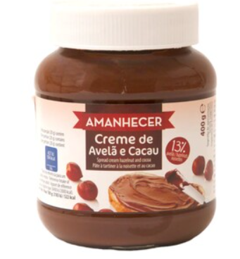 Amanhecer Hazelnut Spread 400g